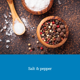 Salt &amp; pepper