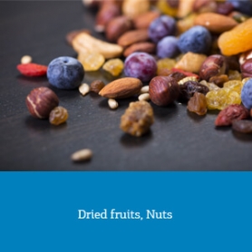 dried fruits Nuts